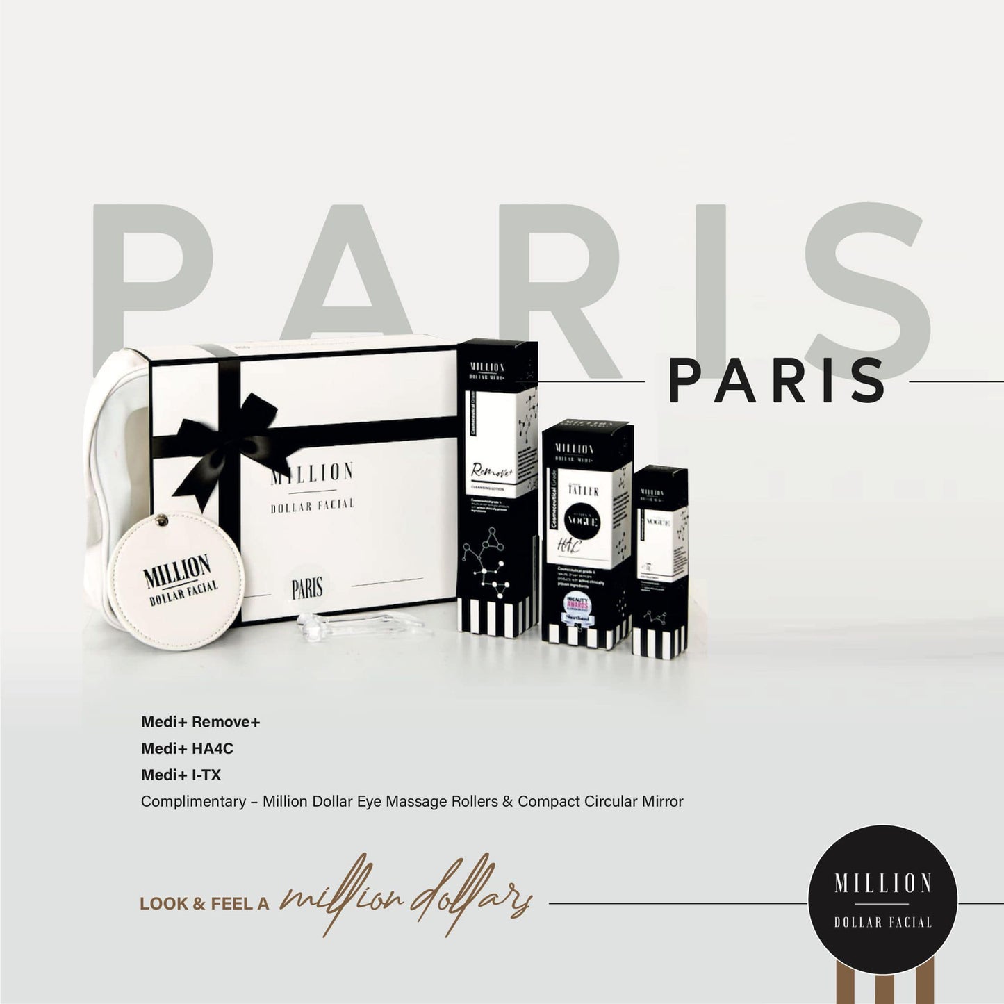 PARIS MILLION DOLLAR FACIAL GIFTSET